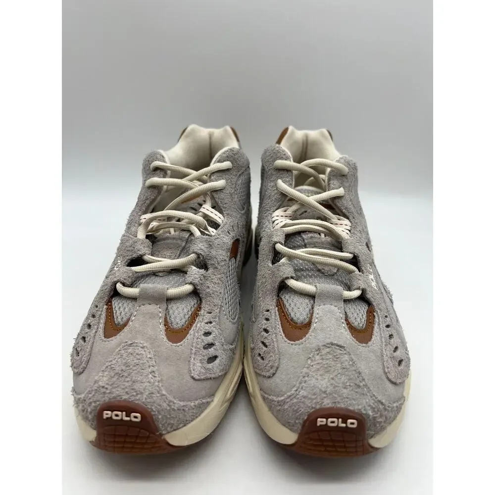 Polo Ralph Lauren Modern Trainer 100 Gray Size 10 NEW